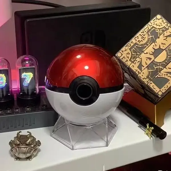 Wireless Poké Ball PC Power Button – Anime Gaming Desktop Switch - FORGEMYPC