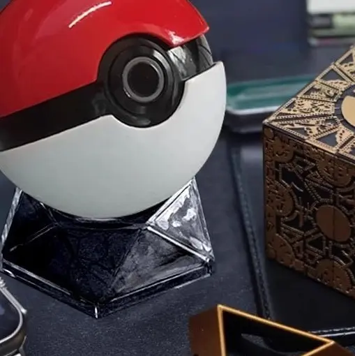 Wireless Poké Ball PC Power Button – Anime Gaming Desktop Switch - FORGEMYPC