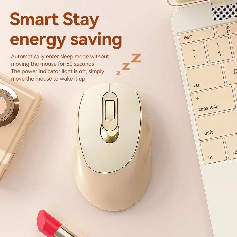 Q8 Wireless Silent Mouse – Silent, Rechargeable, Dual-Mode (Bluetooth + USB) - FORGEMYPC