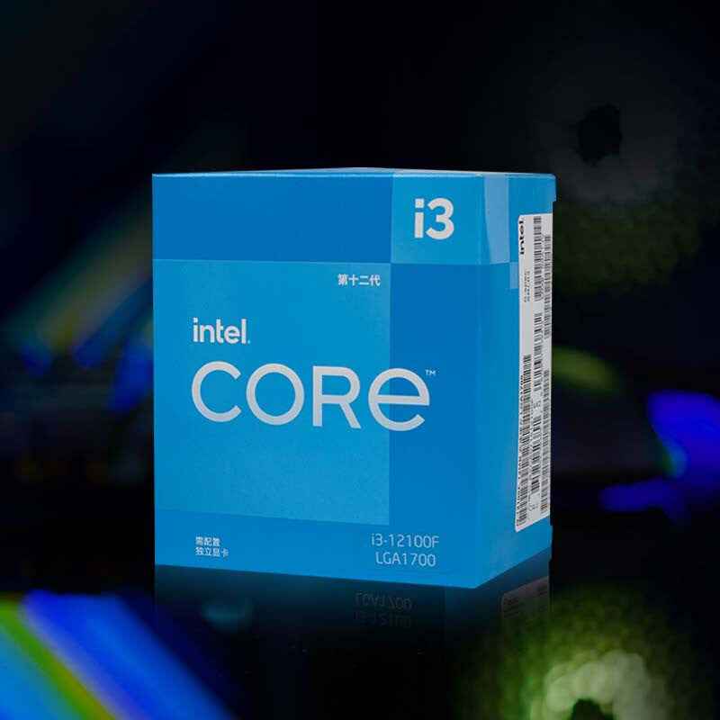 Intel Core i3-12100F 12th Gen CPU Processor - High Performance for PC