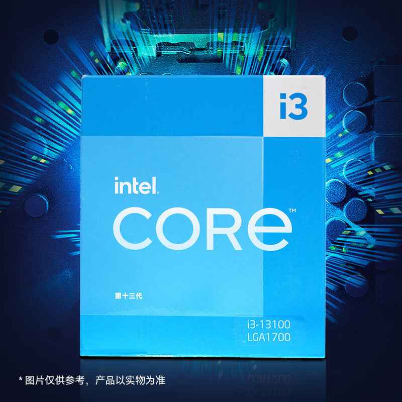 Intel Core i3-13100 13th Gen CPU Processor – 4-Core 8-Thread High-Efficiency Desktop CPU for Budget Gaming & Everyday Productivity | FORGEMYPC