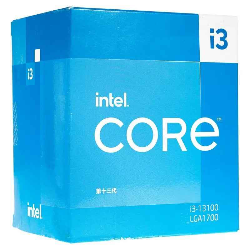 Intel Core i3-13100 13th Gen CPU Processor – 4-Core 8-Thread High-Efficiency Desktop CPU for Budget Gaming & Everyday Productivity | FORGEMYPC