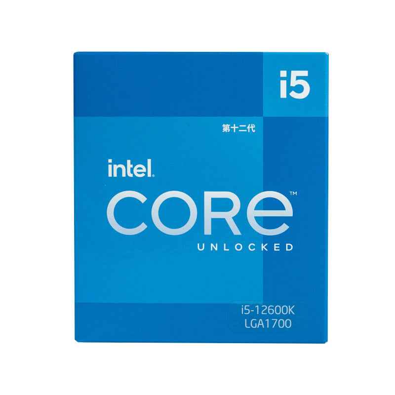 Intel Core i5-12600K 12th Gen Unlocked CPU Processor – 10-Core 16-Thread High-Performance Desktop CPU for Gaming & Productivity | FORGEMYPC