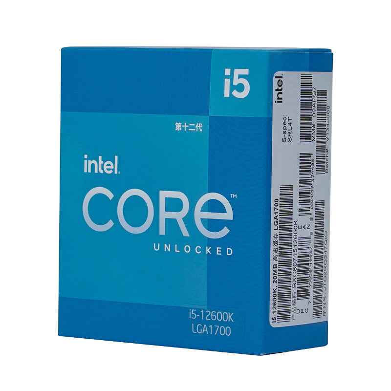 Intel Core i5-12600K 12th Gen Unlocked CPU Processor – 10-Core 16-Thread High-Performance Desktop CPU for Gaming & Productivity | FORGEMYPC
