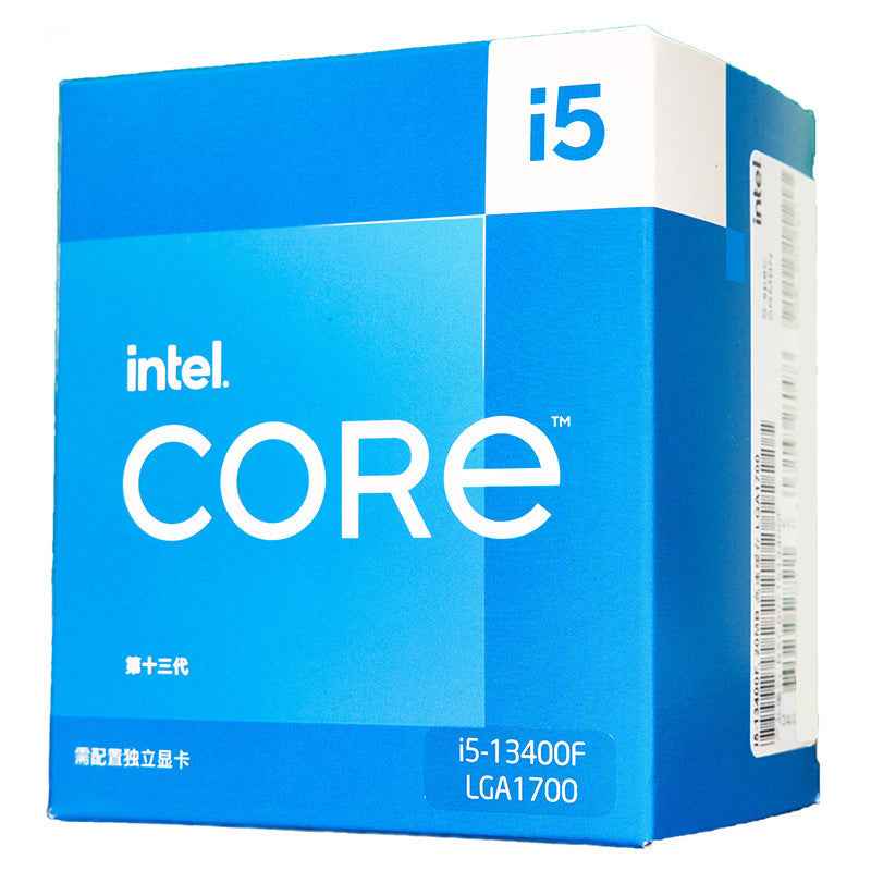 Intel Core i5-13400F 13th Gen CPU Processor – 10-Core 16-Thread High-Performance Desktop CPU for Gaming & Multitasking | FORGEMYPC