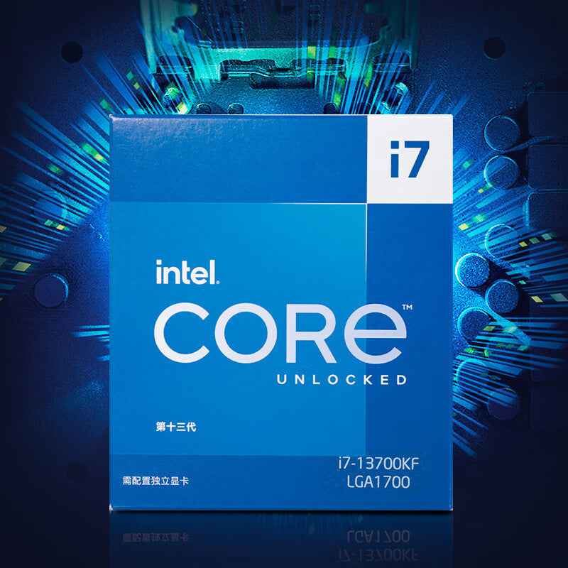 Intel Core i7-13700KF 13th Gen Unlocked CPU – 16-Core 24-Thread High-Performance Processor for Gaming & Workstation PCs | FORGEMYPC