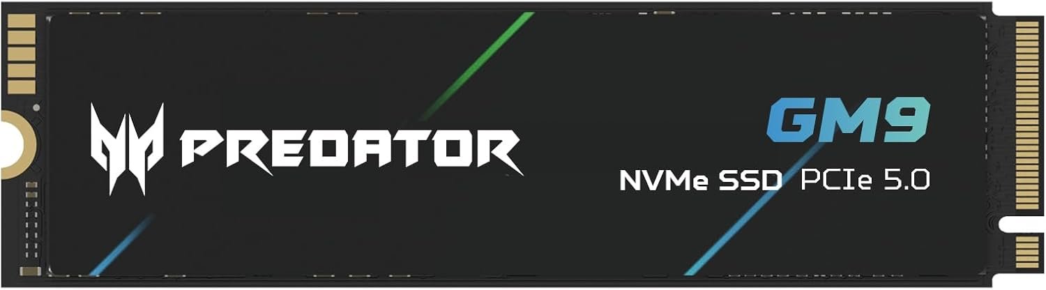 Acer GM9 1TB NVMe SSD — PCIe 5.0, 14000/7300 MB/s | UK Stock