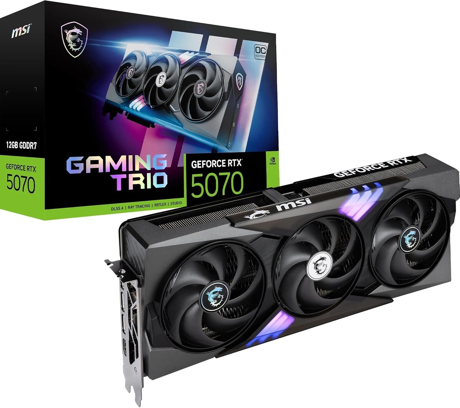 RTX 5070 MSI GAMING TRIO OC 12GB