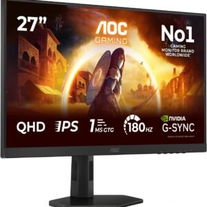 AOC Q27G4X 27 inch 1440p 180Hz IPS Gaming Monitor