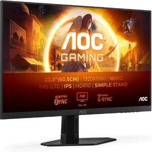 AOC 24G4XE 24 inch 1080p 180Hz IPS Gaming Monitor