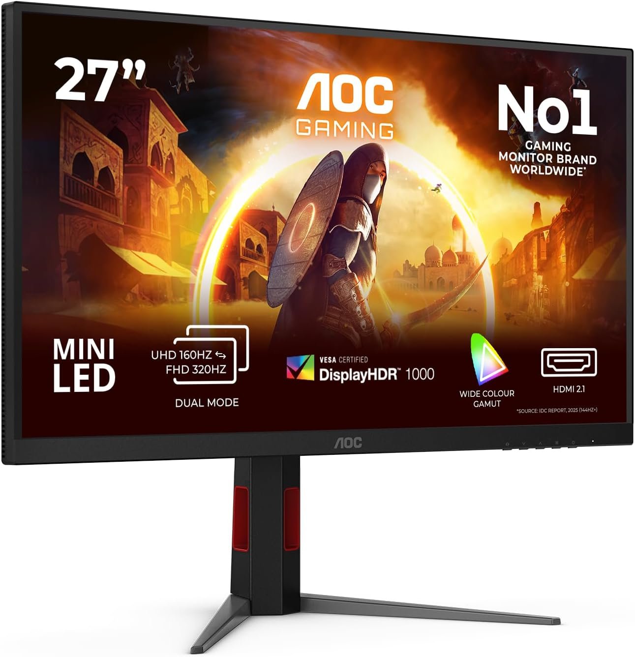 AOC U27G4X 27 inch 4K 160Hz IPS Gaming Monitor