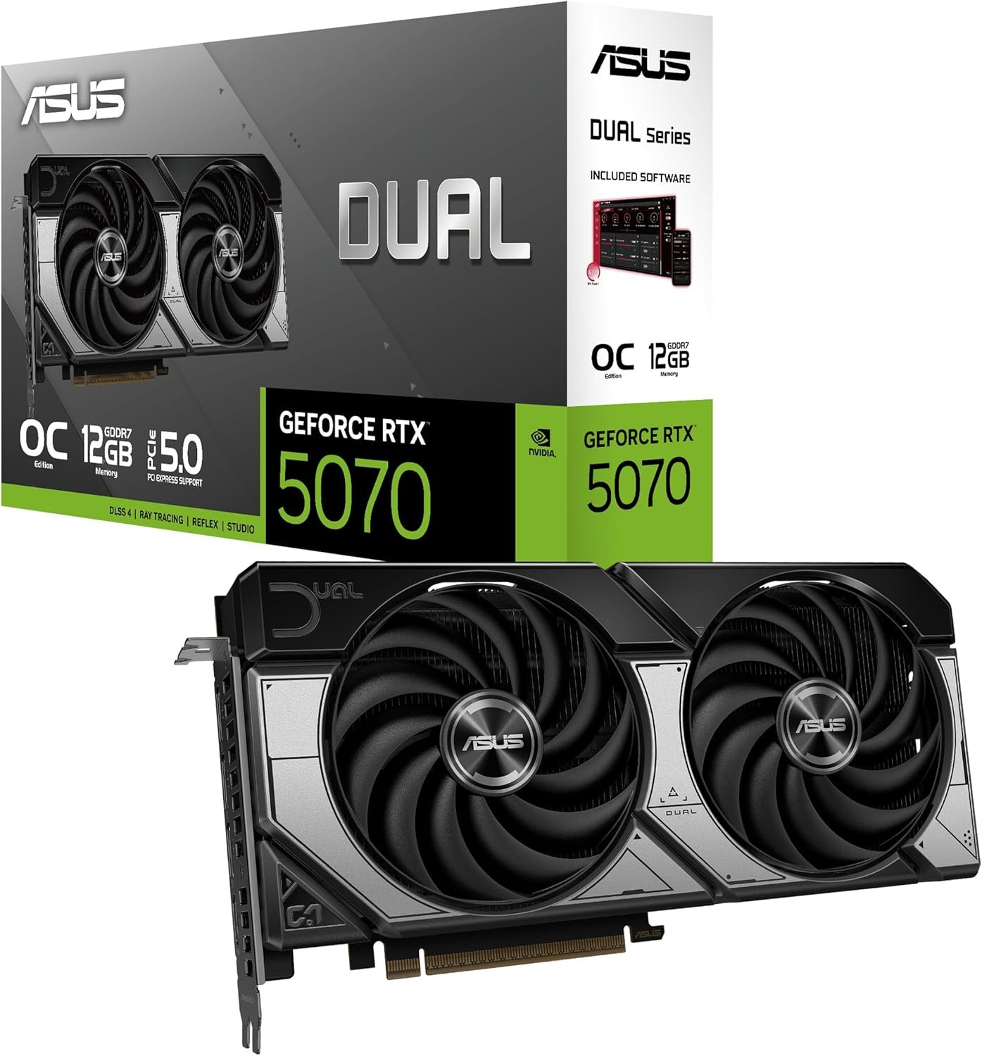 RTX 5070 ASUS Dual OC 12GB